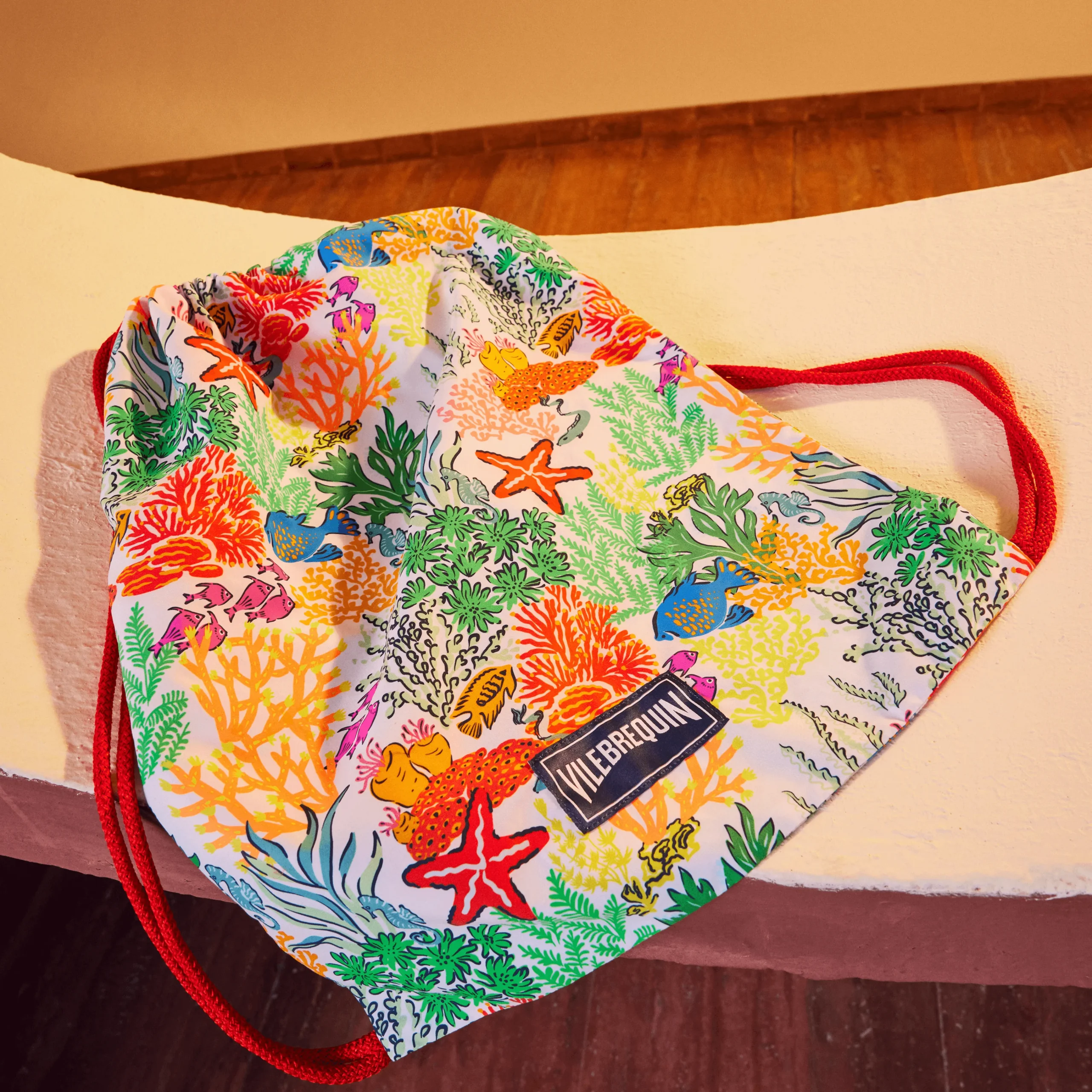 Vilebrequin Kids Backpack Fonds Marins Multicolores*Men Beach Bag & Pouches