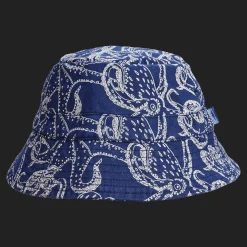 Vilebrequin Kids Cotton Bucket Hat Macro Octopussy*Girls Hats