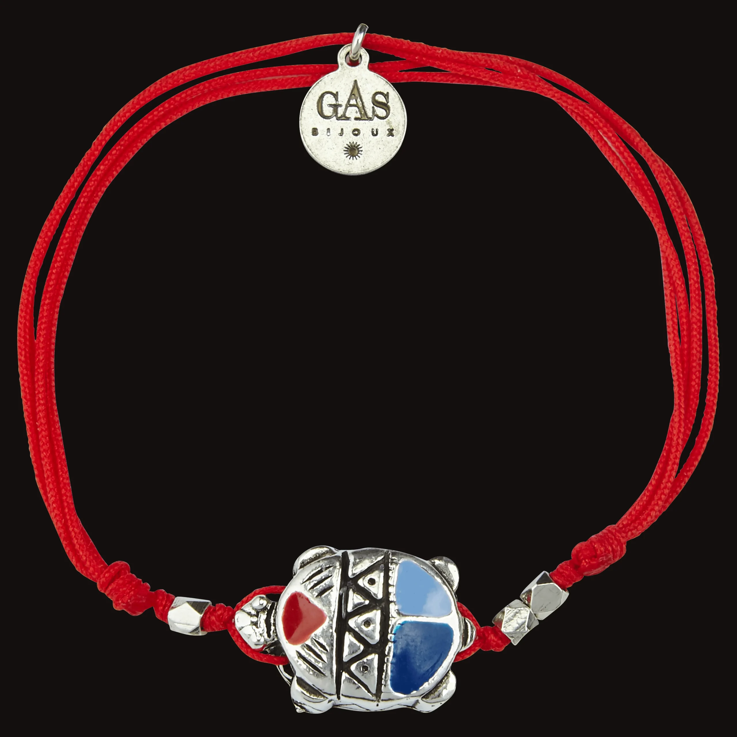 Vilebrequin Kids String Enameled Turtle Bracelet - X Gas Bijoux*Girls Jewelry