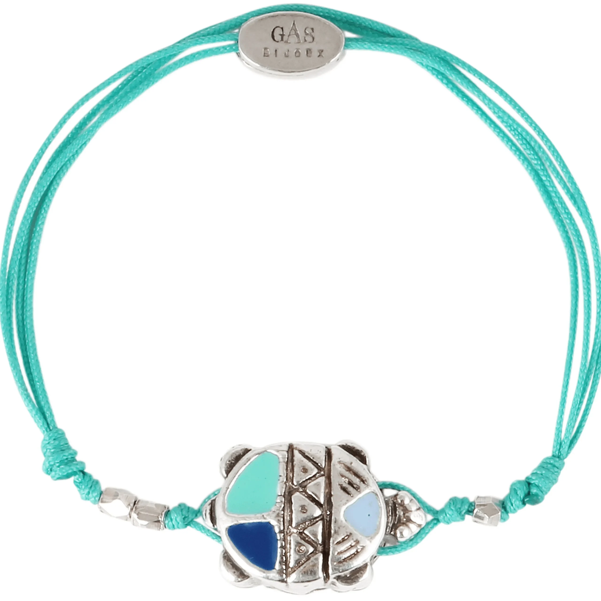 Vilebrequin Kids String Enameled Turtle Bracelet - X Gas Bijoux*Girls Jewelry