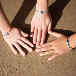 Vilebrequin Kids String Enameled Turtle Bracelet - X Gas Bijoux*Girls Jewelry