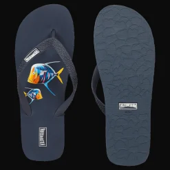 Vilebrequin Men Beach Flip Flops Piranhas*Men Shoes