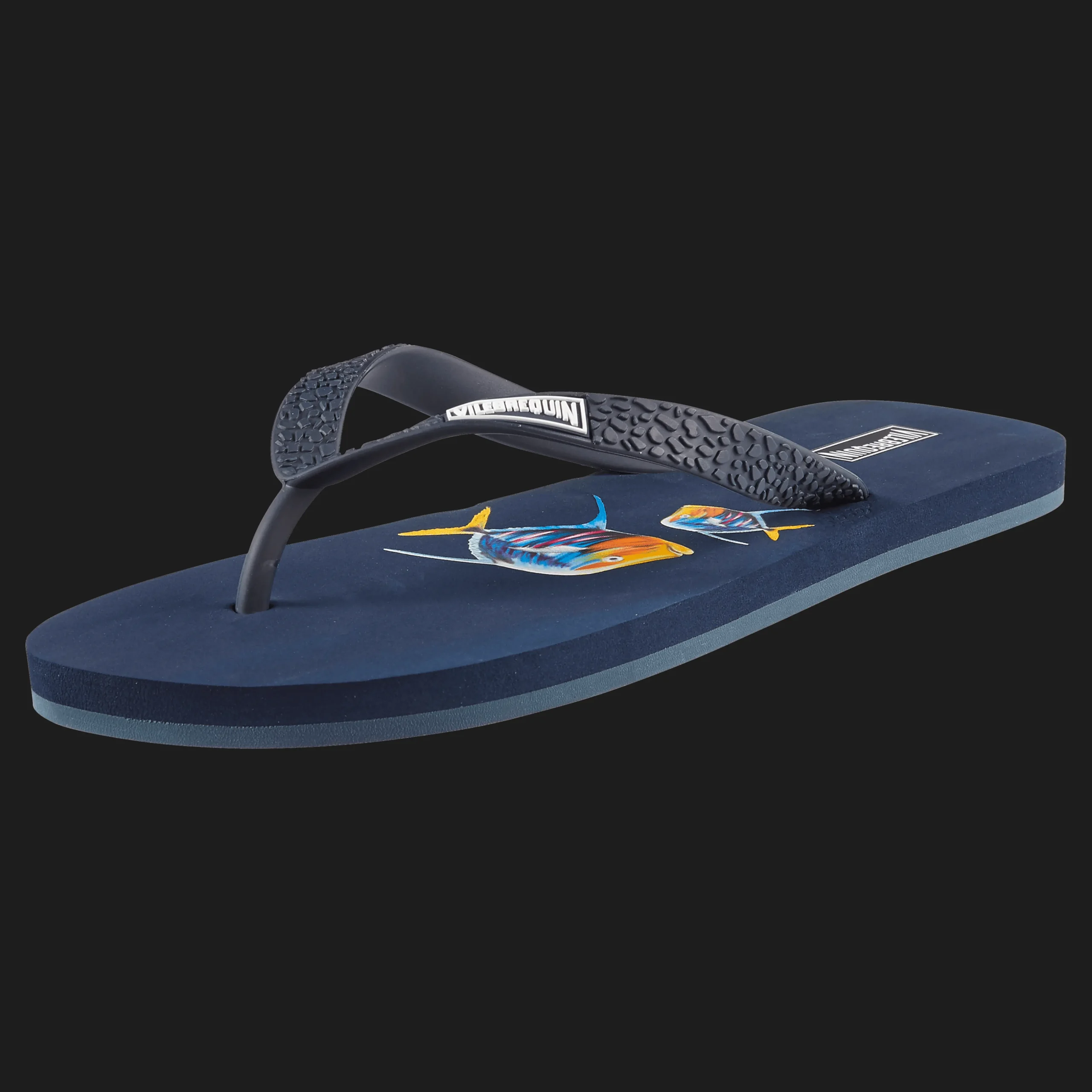 Vilebrequin Men Beach Flip Flops Piranhas*Men Shoes