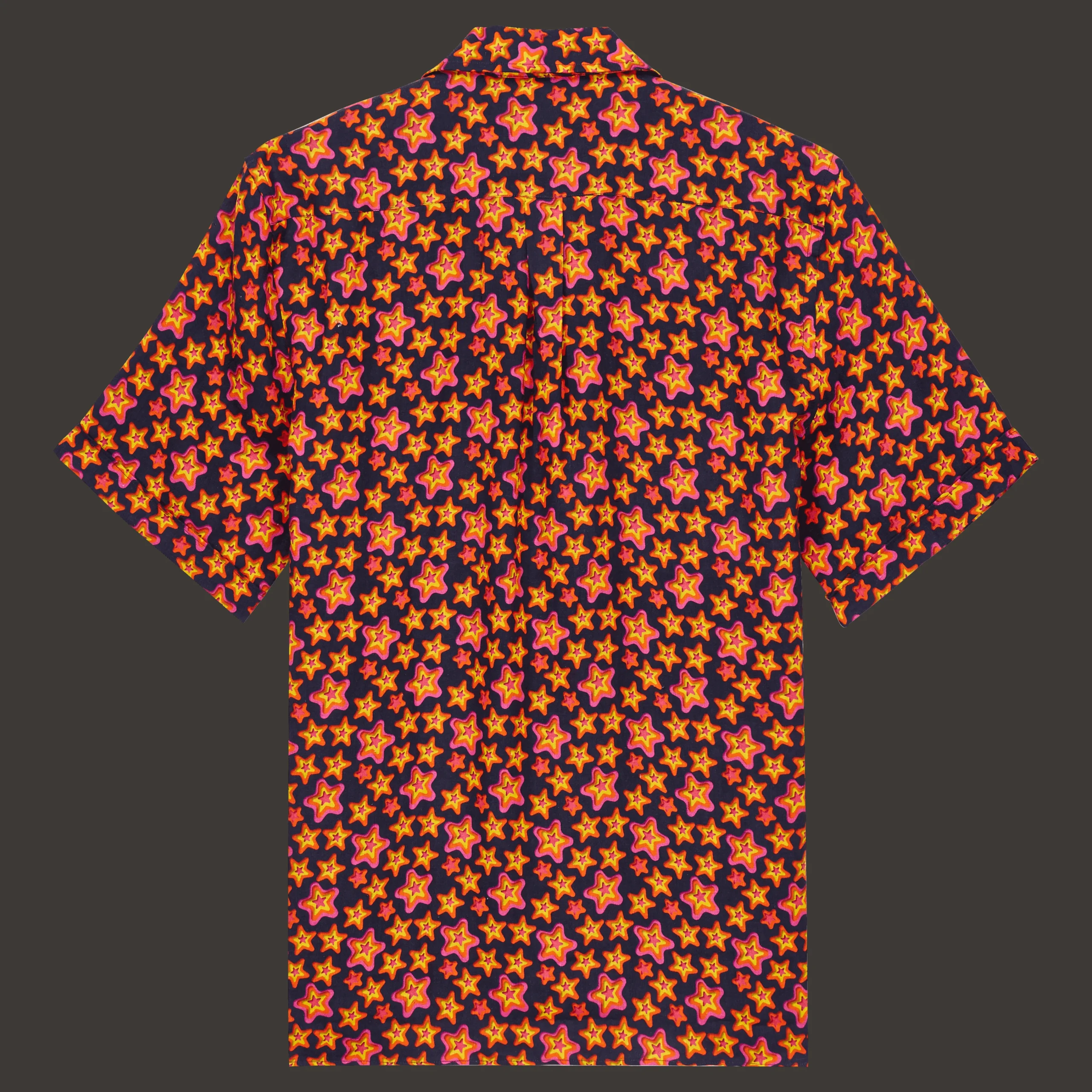 Vilebrequin Men Bowling Linen Shirt Stars Gift*Men Shirts