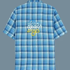 Vilebrequin Men Bowling Shirt Checks - X The Beach Boys*Men Shirts