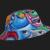 Vilebrequin Men Bucket Hat Faces In Places - X Kenny Scharf*Men Hats