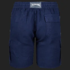 Vilebrequin Men Cargo Linen Bermuda Shorts Solid*Men Bermuda Shorts