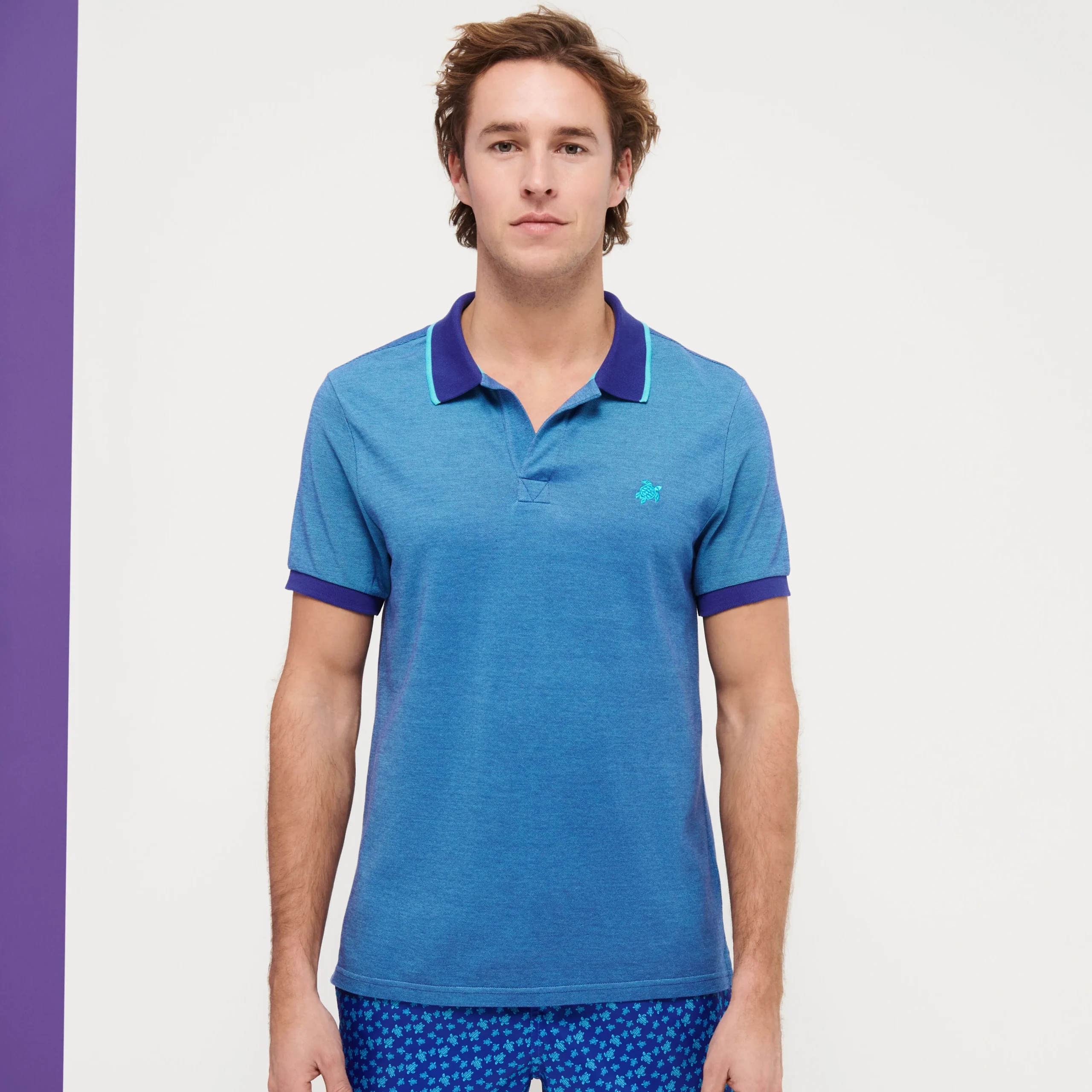 Vilebrequin Men Changing Cotton Pique Polo Shirt Solid*Men Polos