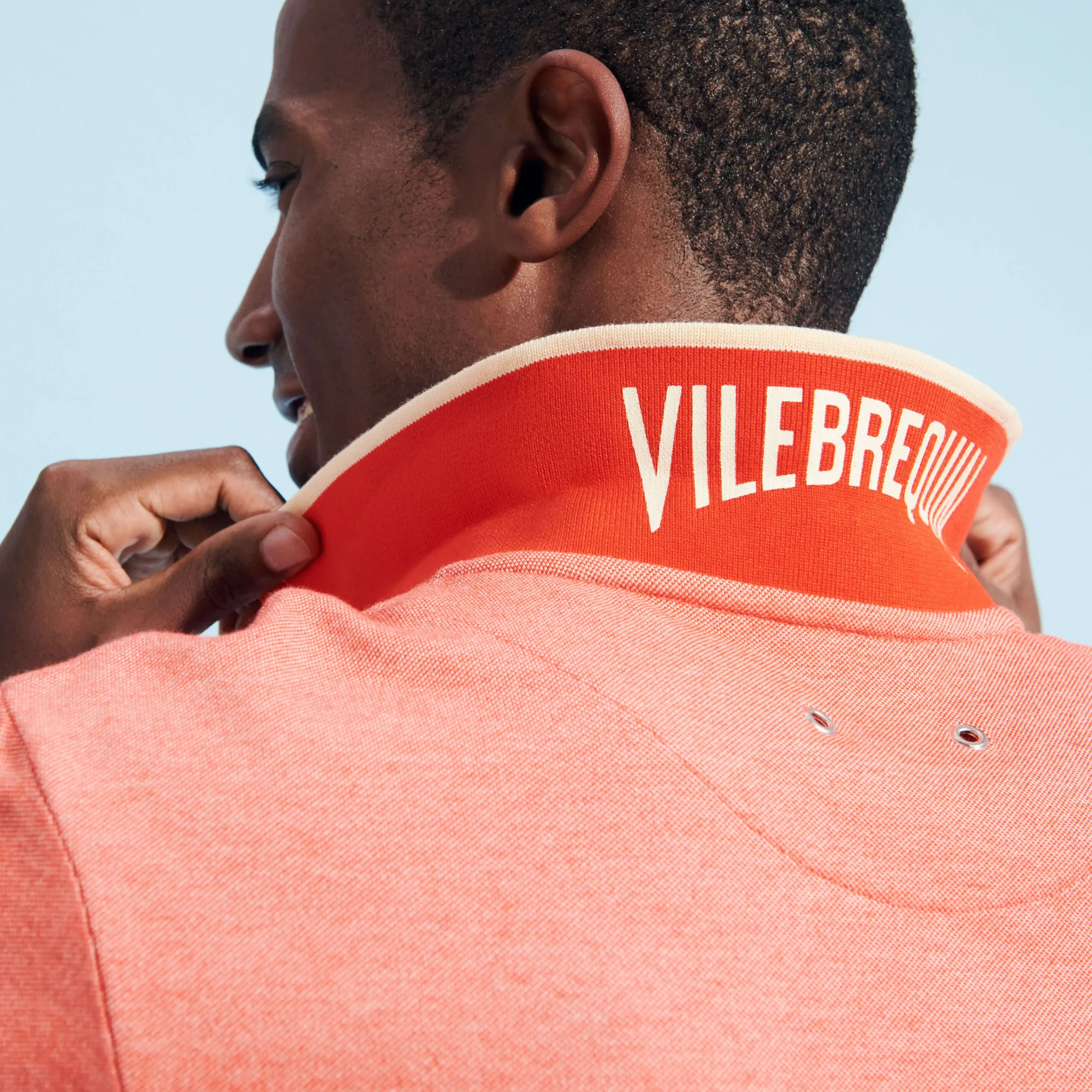 Vilebrequin Men Cotton Changing Color Pique Polo Shirt*Men Polos