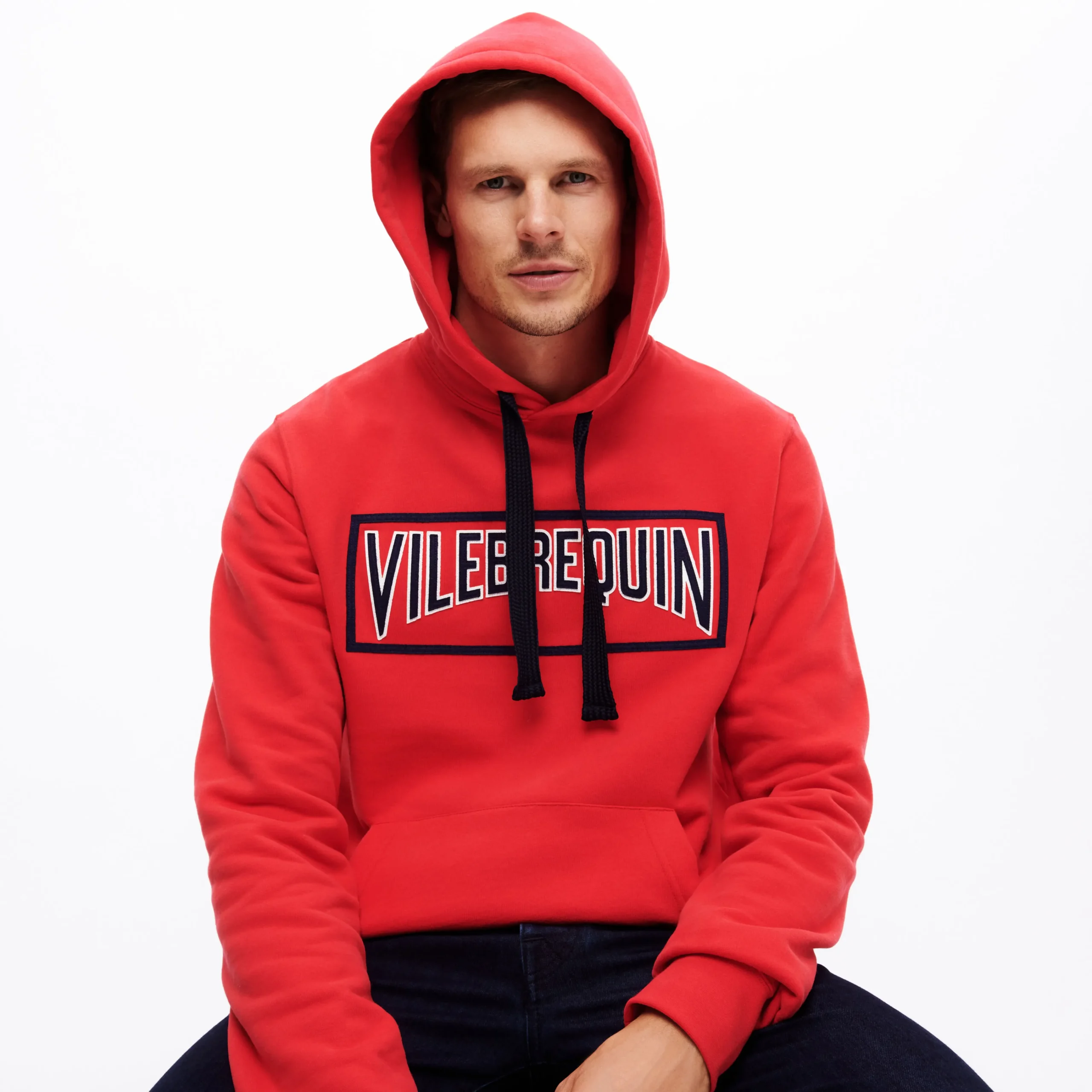 Vilebrequin Men Cotton Hoodie Sweatshirt Solid*Men Sweatshirts