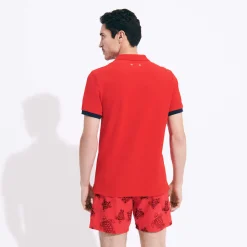 Vilebrequin Men Cotton Pique Polo Shirt Solid*Men Polos