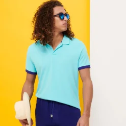 Vilebrequin Men Cotton Pique Polo Shirt Solid*Men Polos