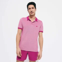 Vilebrequin Men Cotton Pique Polo Shirt Solid*Men Polos