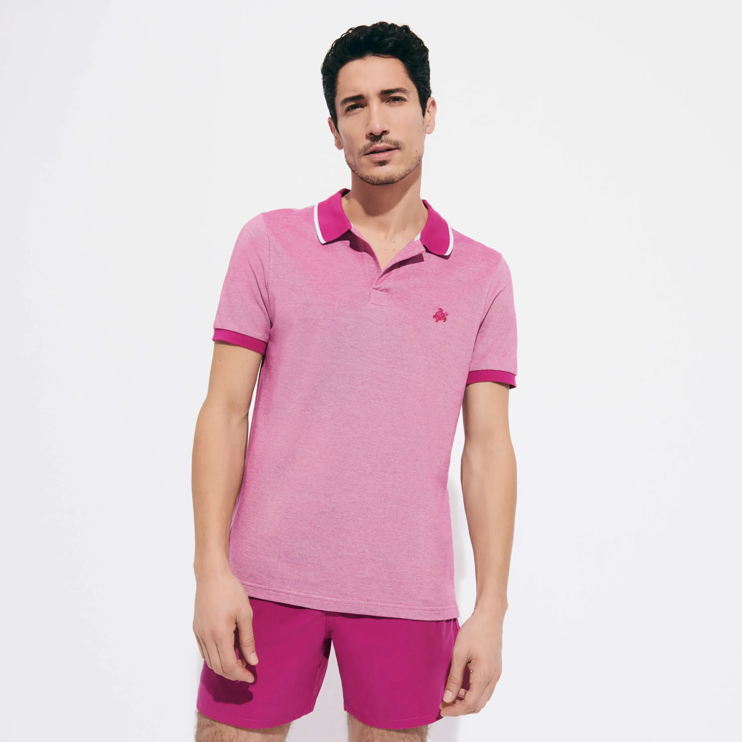 Vilebrequin Men Cotton Pique Polo Shirt Solid*Men Polos