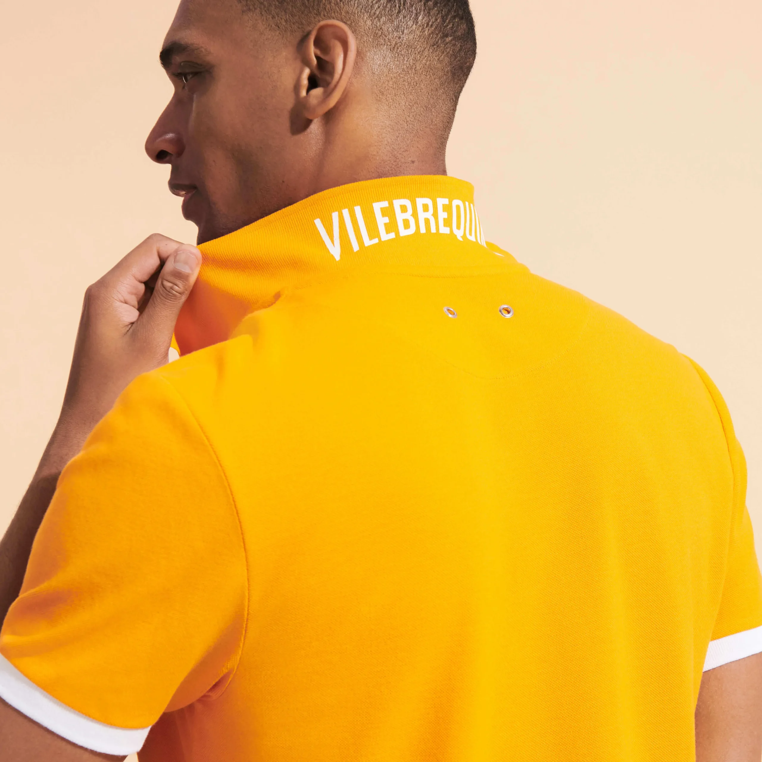 Vilebrequin Men Cotton Pique Polo Shirt Solid*Men Polos