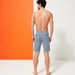Vilebrequin Men Cotton Printed Bermuda Shorts Micro Flower*Men Bermuda Shorts