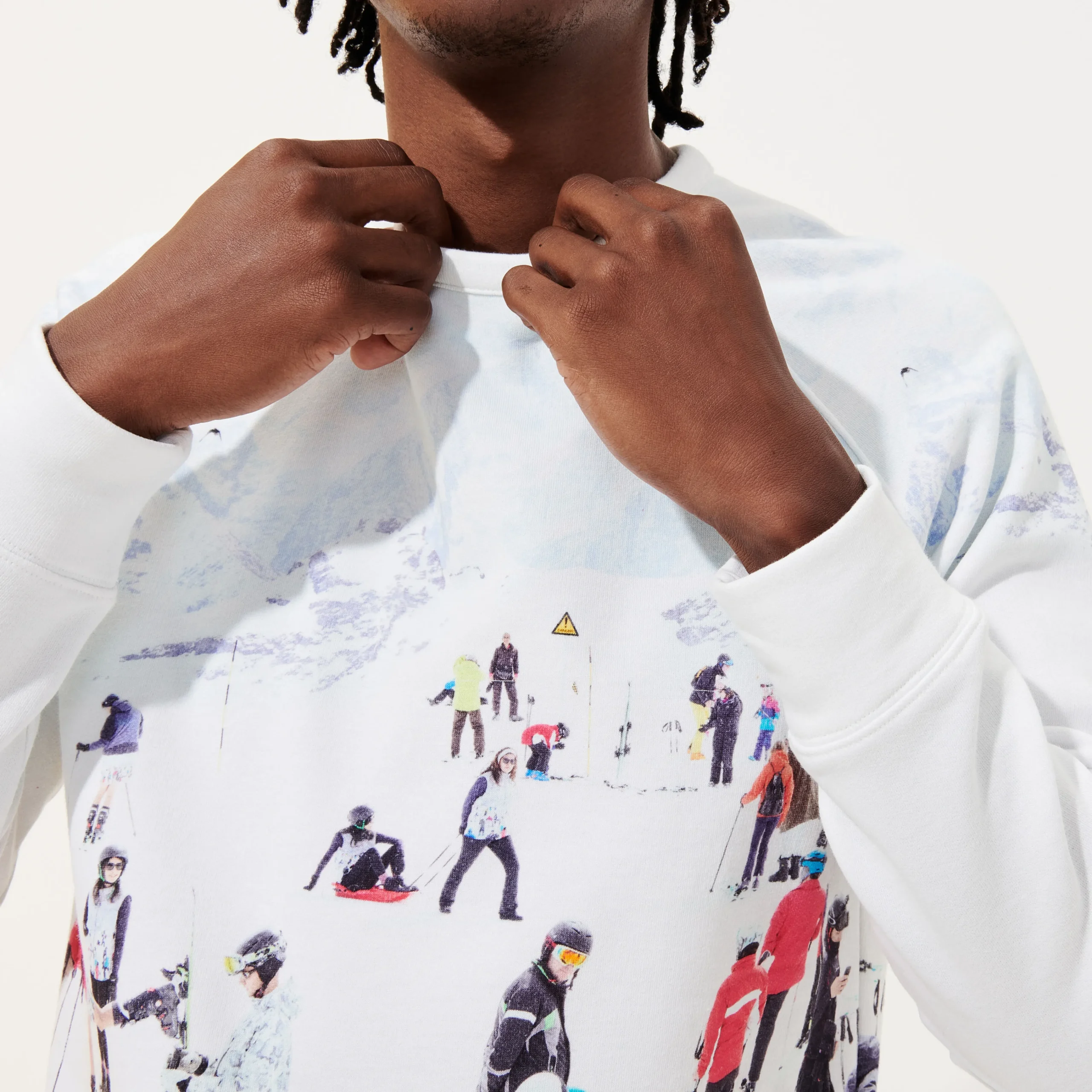 Vilebrequin Men Cotton Sweatshirt Ski - X Massimo Vitali*Men Sweatshirts