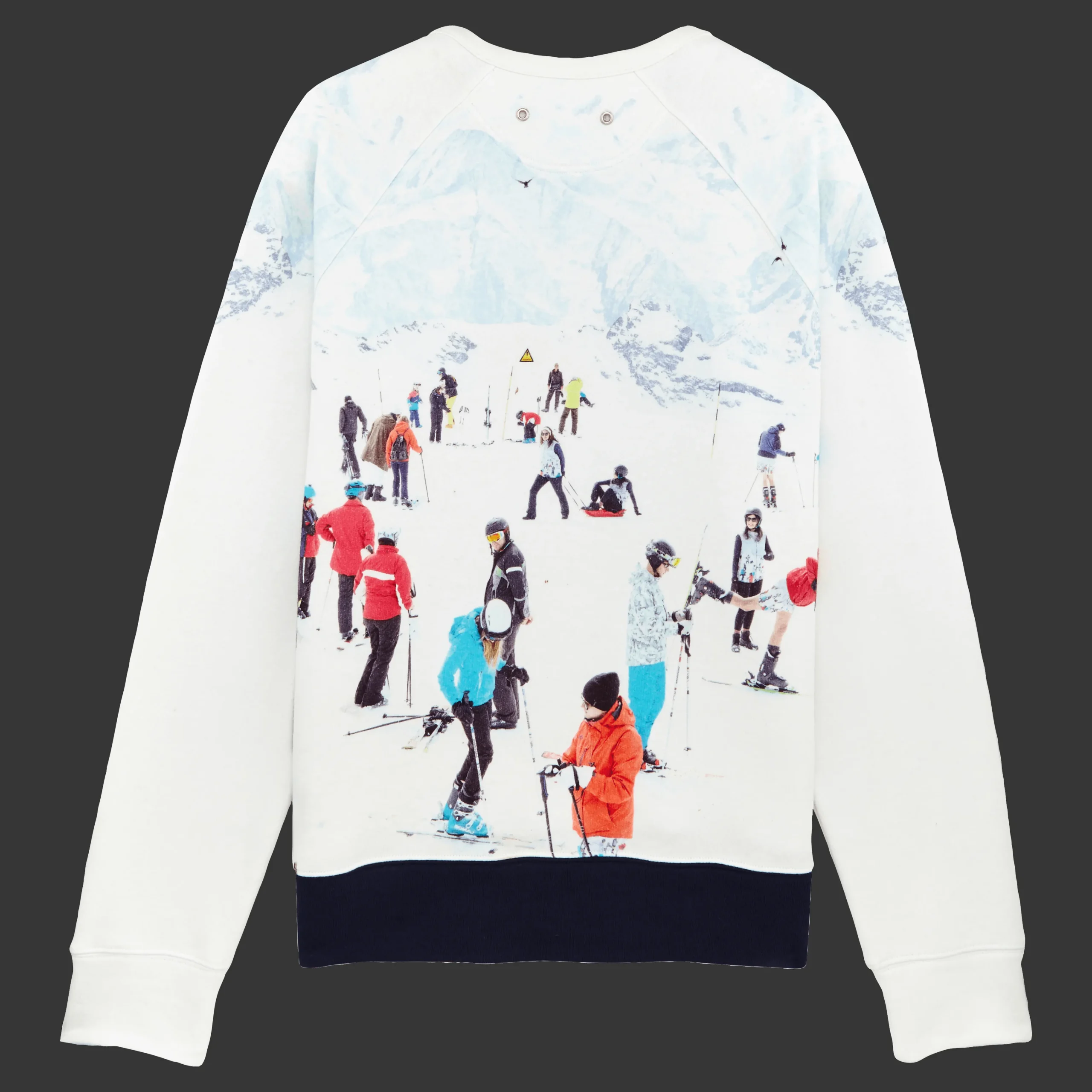Vilebrequin Men Cotton Sweatshirt Ski - X Massimo Vitali*Men Sweatshirts