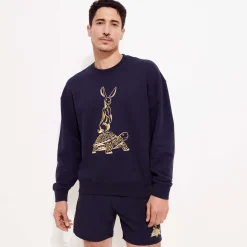Vilebrequin Men Cotton Sweatshirt The Year Of The Rabbit*Men Sweatshirts