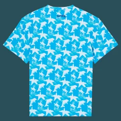 Vilebrequin Men Cotton T-Shirt Clouds*Men T-Shirts