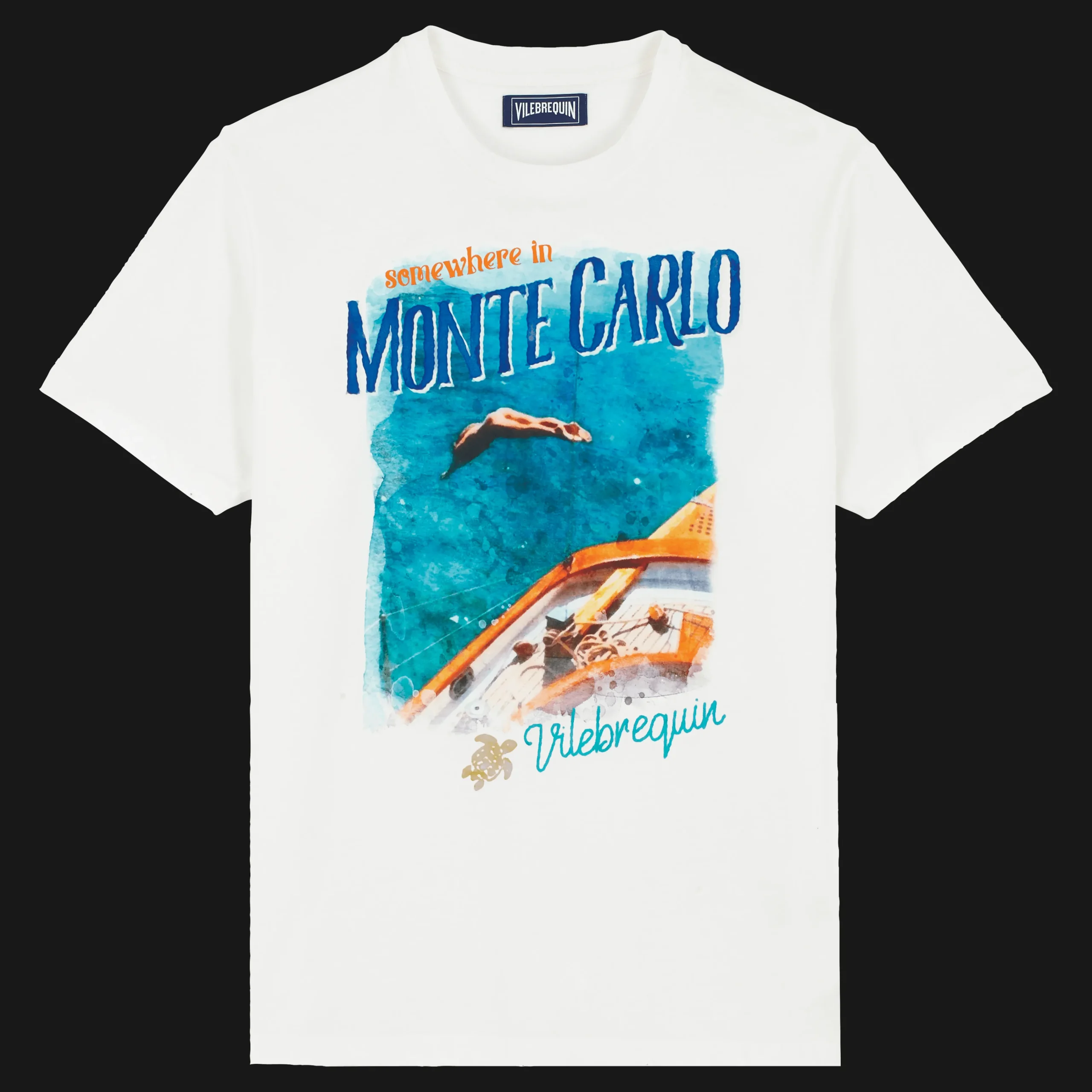 Vilebrequin Men Cotton T-Shirt Monte Carlo*Men T-Shirts