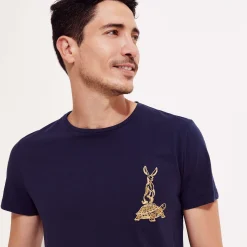 Vilebrequin Men Cotton T-Shirt The Year Of The Rabbit*Men T-Shirts
