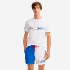 Vilebrequin Men Cotton T-Shirt Squale - X Jcc+ - Limited Edition*Men T-Shirts
