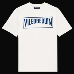 Vilebrequin Men Cotton T-Shirt Logo Flocked*Men T-Shirts