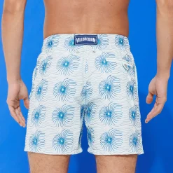 Vilebrequin Men Embroidered Swim Trunks Hypno Shell - Limited Edition*Men The Embroidered