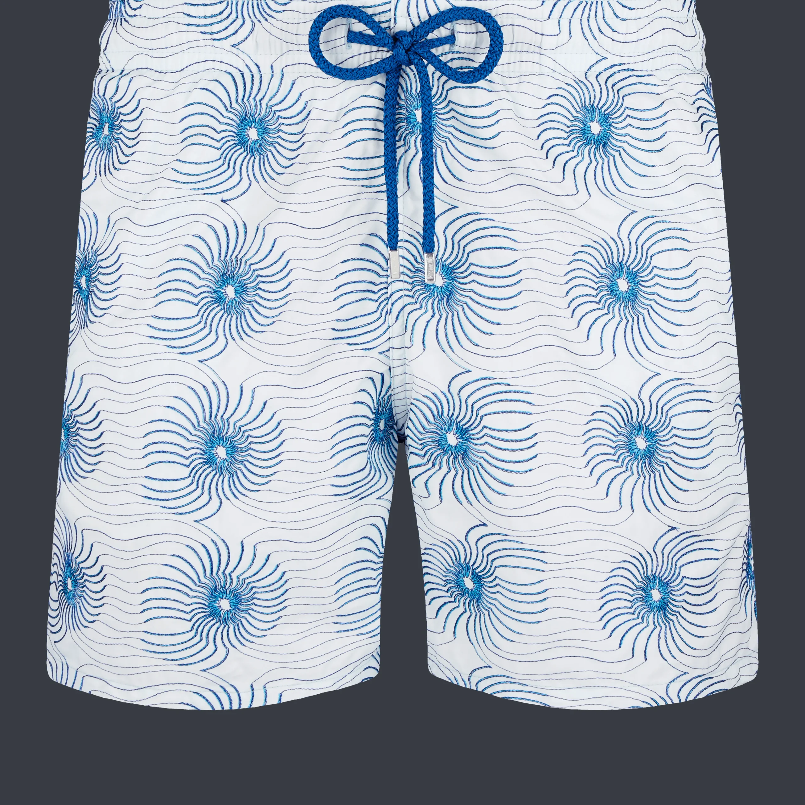 Vilebrequin Men Embroidered Swim Trunks Hypno Shell - Limited Edition*Men The Embroidered