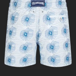 Vilebrequin Men Embroidered Swim Trunks Hypno Shell - Limited Edition*Men The Embroidered