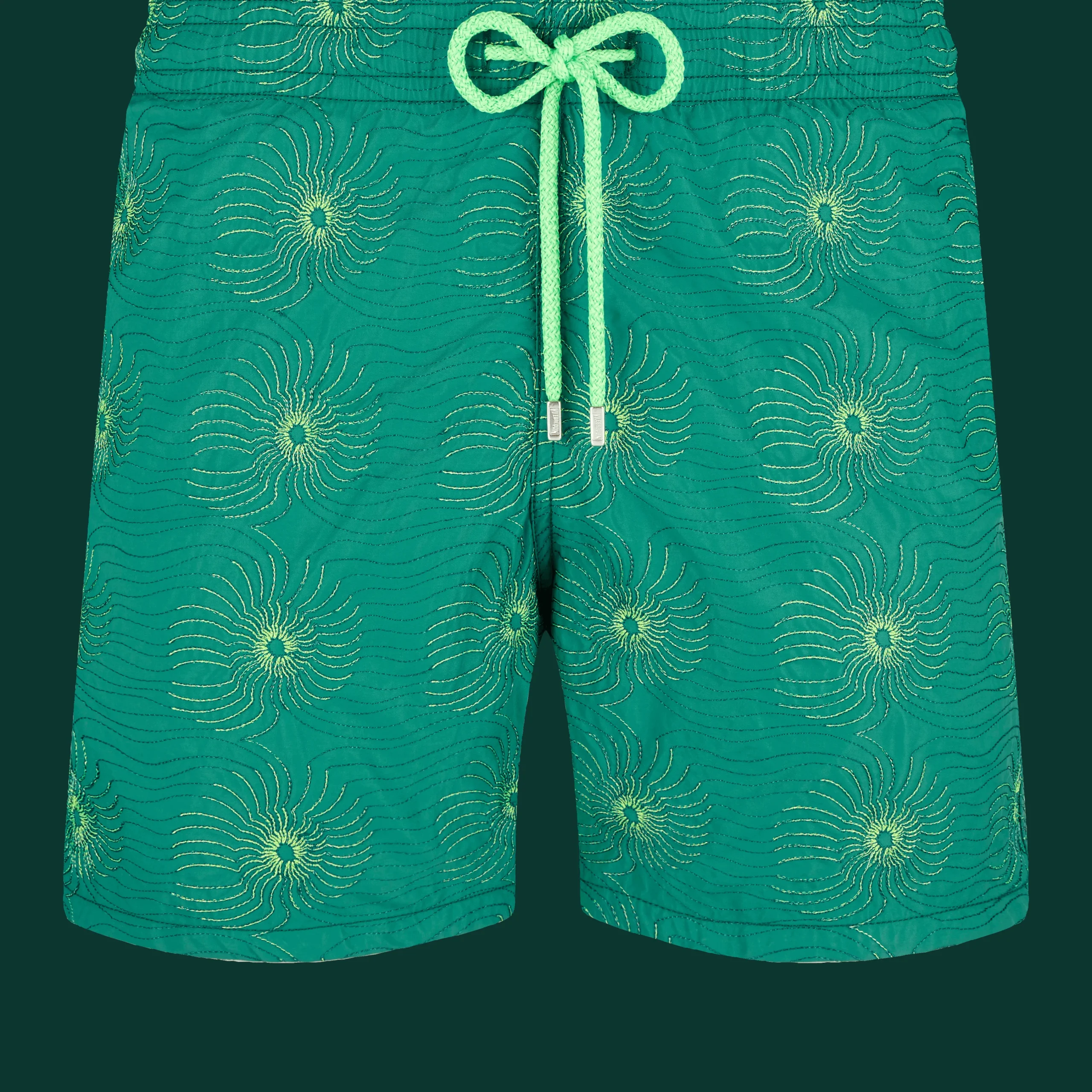 Vilebrequin Men Embroidered Swim Trunks Hypno Shell - Limited Edition*Men The Embroidered