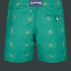 Vilebrequin Men Embroidered Swim Trunks Hypno Shell - Limited Edition*Men The Embroidered