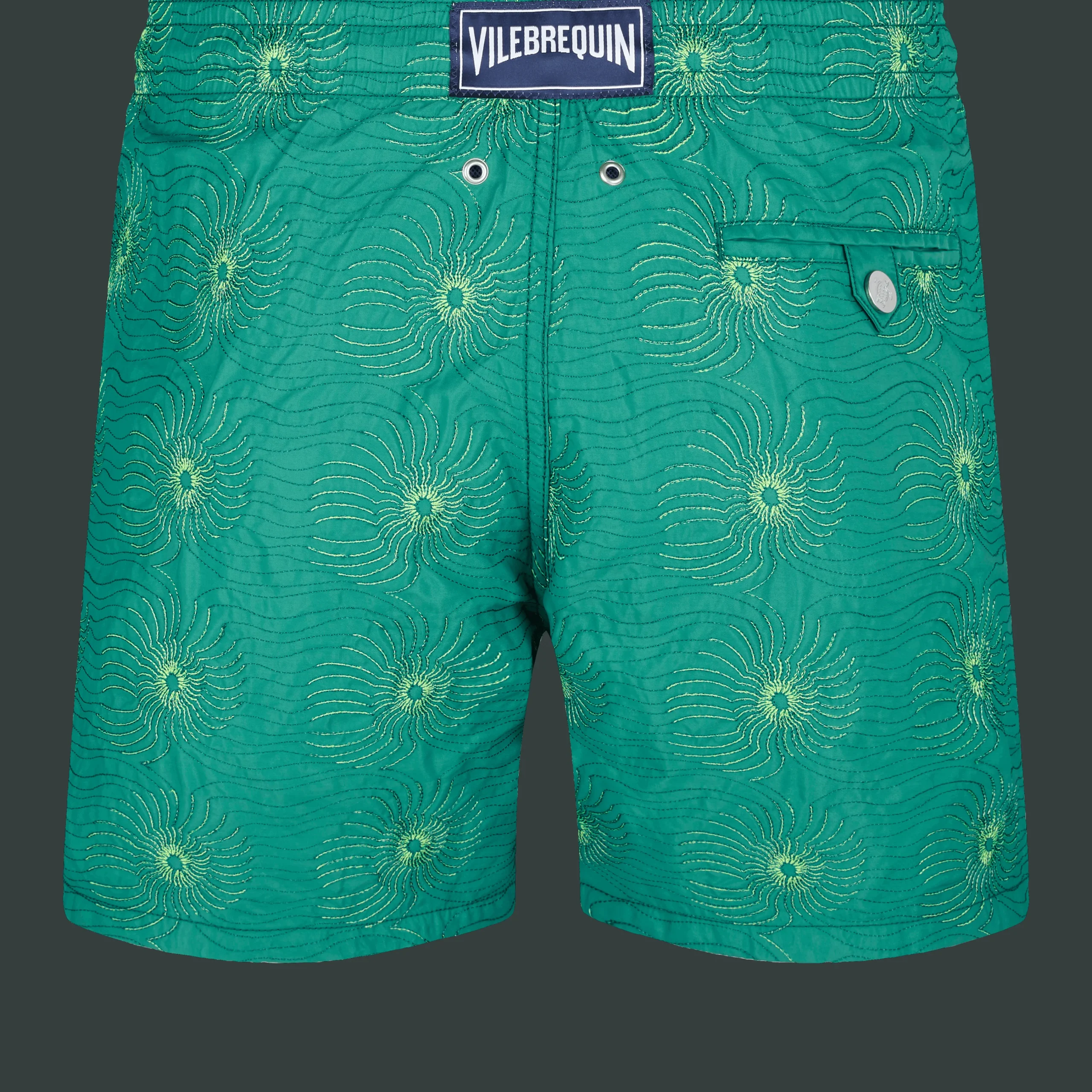 Vilebrequin Men Embroidered Swim Trunks Hypno Shell - Limited Edition*Men The Embroidered