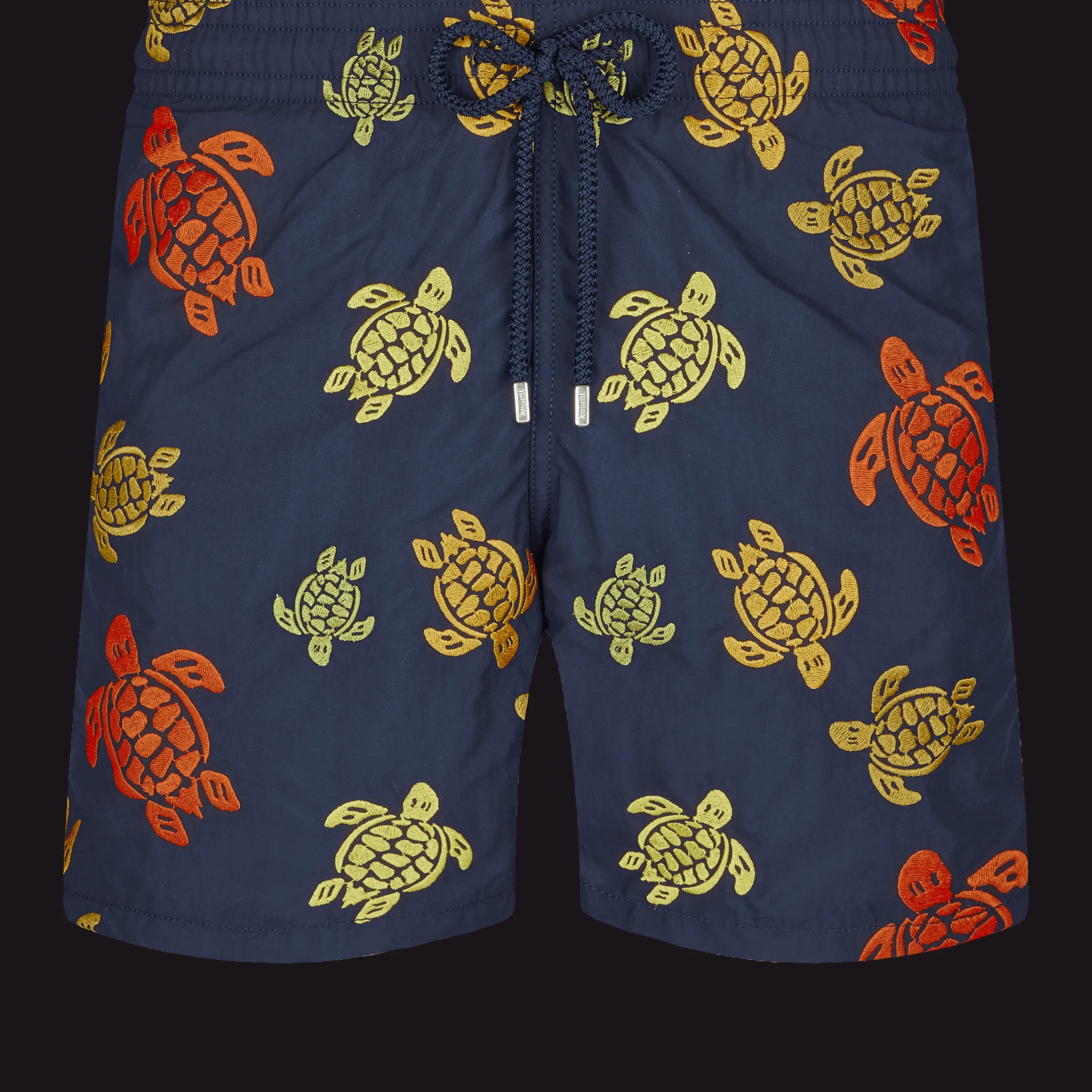 Vilebrequin Men Embroidered Swim Trunks Ronde Des Tortues - Limited Edition*Men The Embroidered
