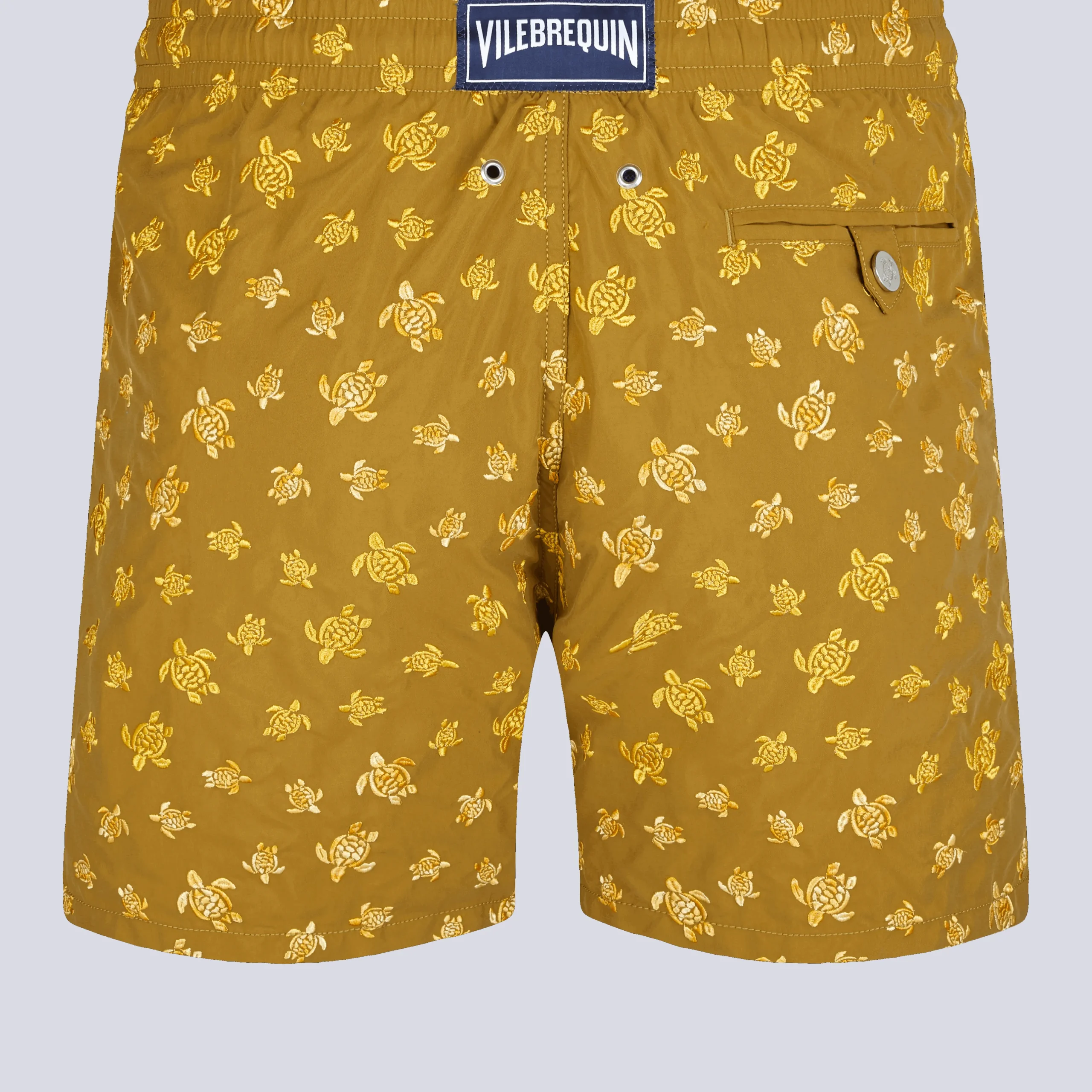 Vilebrequin Men Embroidered Swim Trunks Micro Ronde Des Tortues - Limited Edition*Men The Embroidered