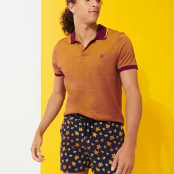 Vilebrequin Men Embroidered Swim Trunks Micro Ronde Des Tortues - Limited Edition*Men The Embroidered