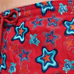 Vilebrequin Men Embroidered Swim Trunks Stars Gift - Limited Edition*Men The Embroidered