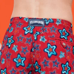 Vilebrequin Men Embroidered Swim Trunks Stars Gift - Limited Edition*Men The Embroidered