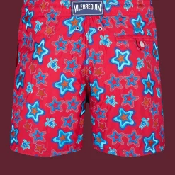 Vilebrequin Men Embroidered Swim Trunks Stars Gift - Limited Edition*Men The Embroidered