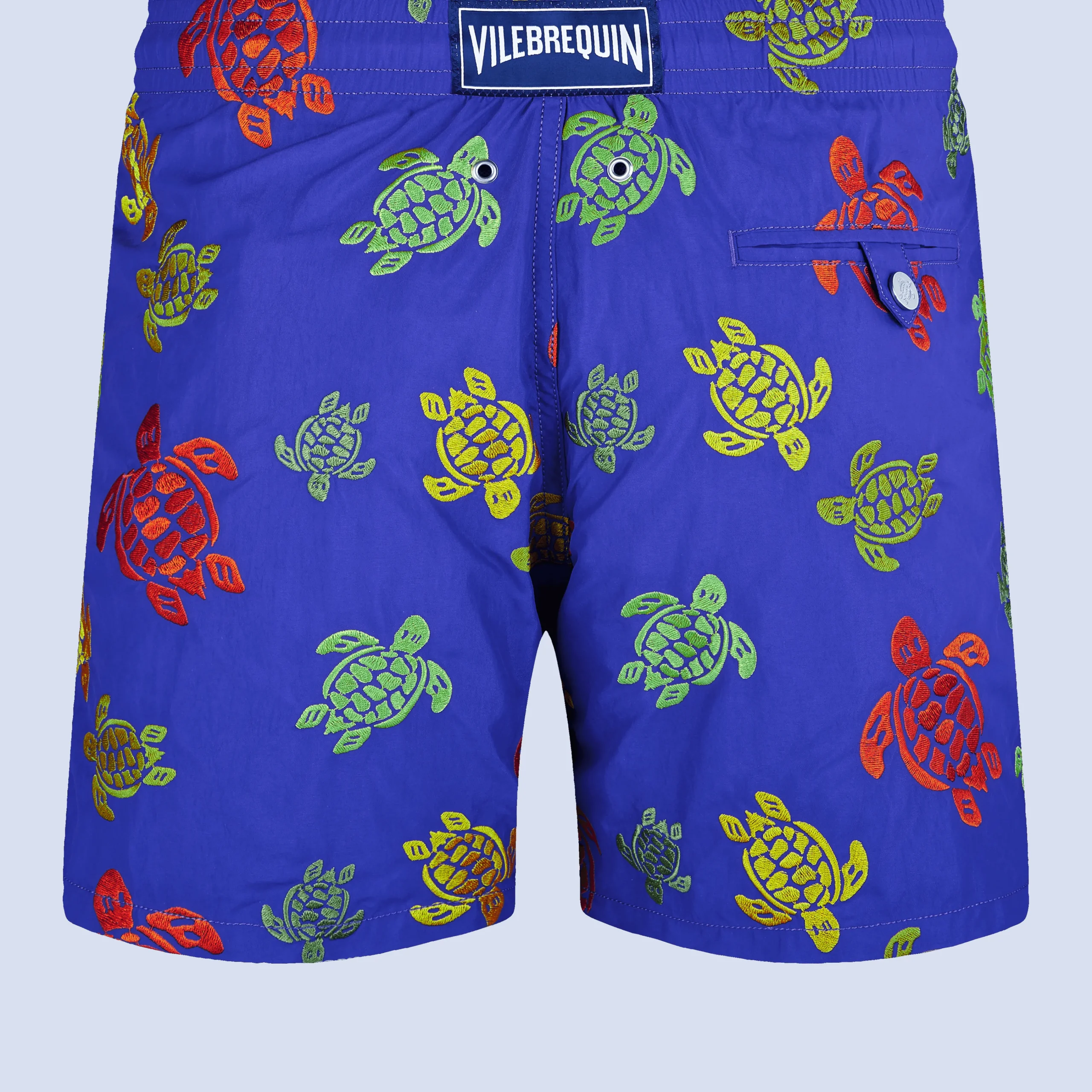 Vilebrequin Men Embroidered Swim Trunks Ronde Des Tortues - Limited Edition*Men The Embroidered