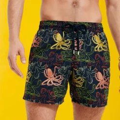 Vilebrequin Men Embroidered Swim Trunks Octopussy - Limited Edition*Men The Embroidered