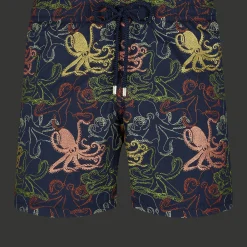 Vilebrequin Men Embroidered Swim Trunks Octopussy - Limited Edition*Men The Embroidered