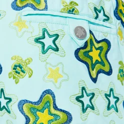 Vilebrequin Men Embroidered Swim Trunks Stars Gift - Limited Edition*Men The Embroidered