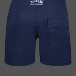 Vilebrequin Men Flat Belt Stretch Swim Trunk Solid*Men The Flat Belt
