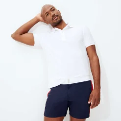 Vilebrequin Men Flat Belt Stretch Swim Trunk Tricolor*Men The Flat Belt