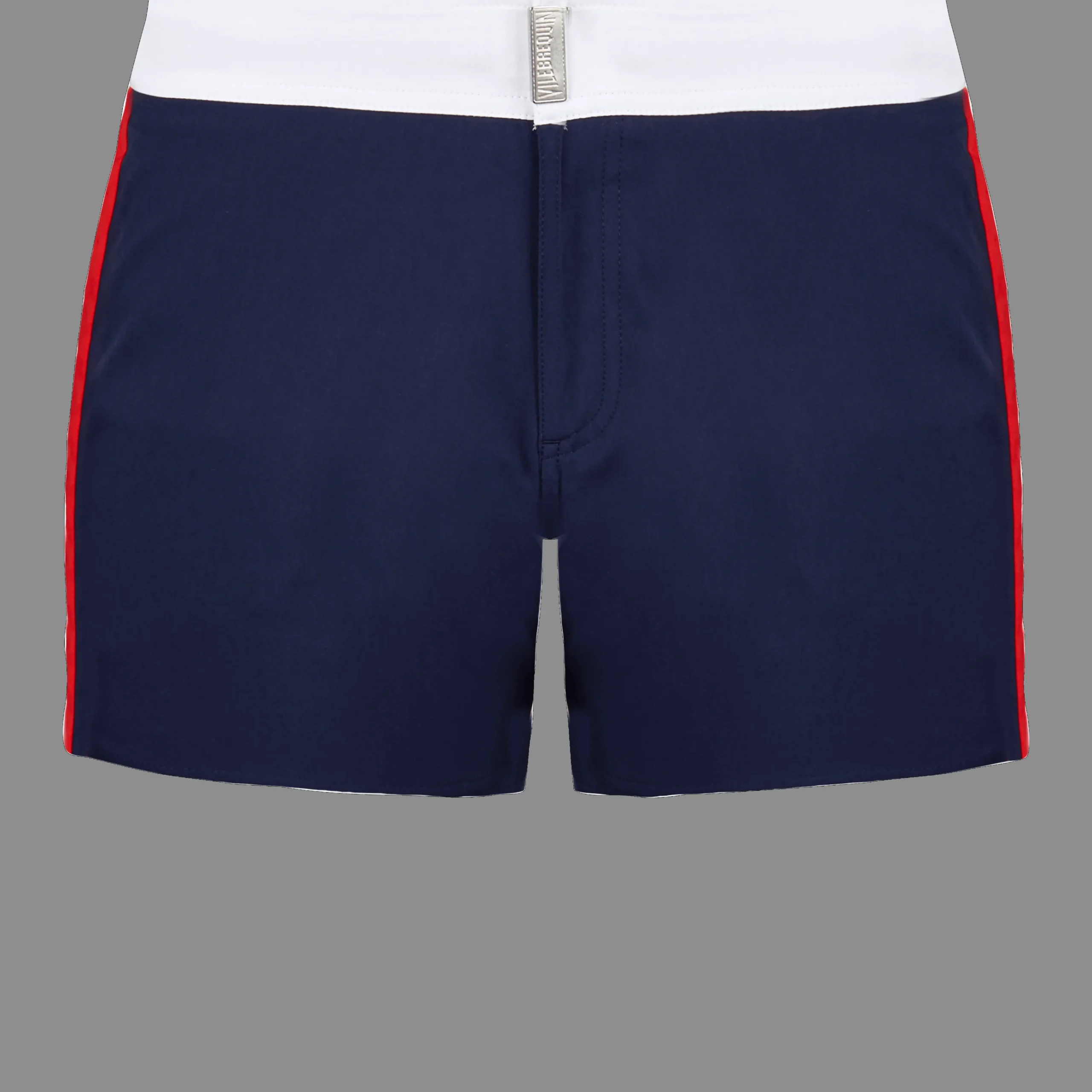 Vilebrequin Men Flat Belt Stretch Swim Trunk Tricolor*Men The Flat Belt