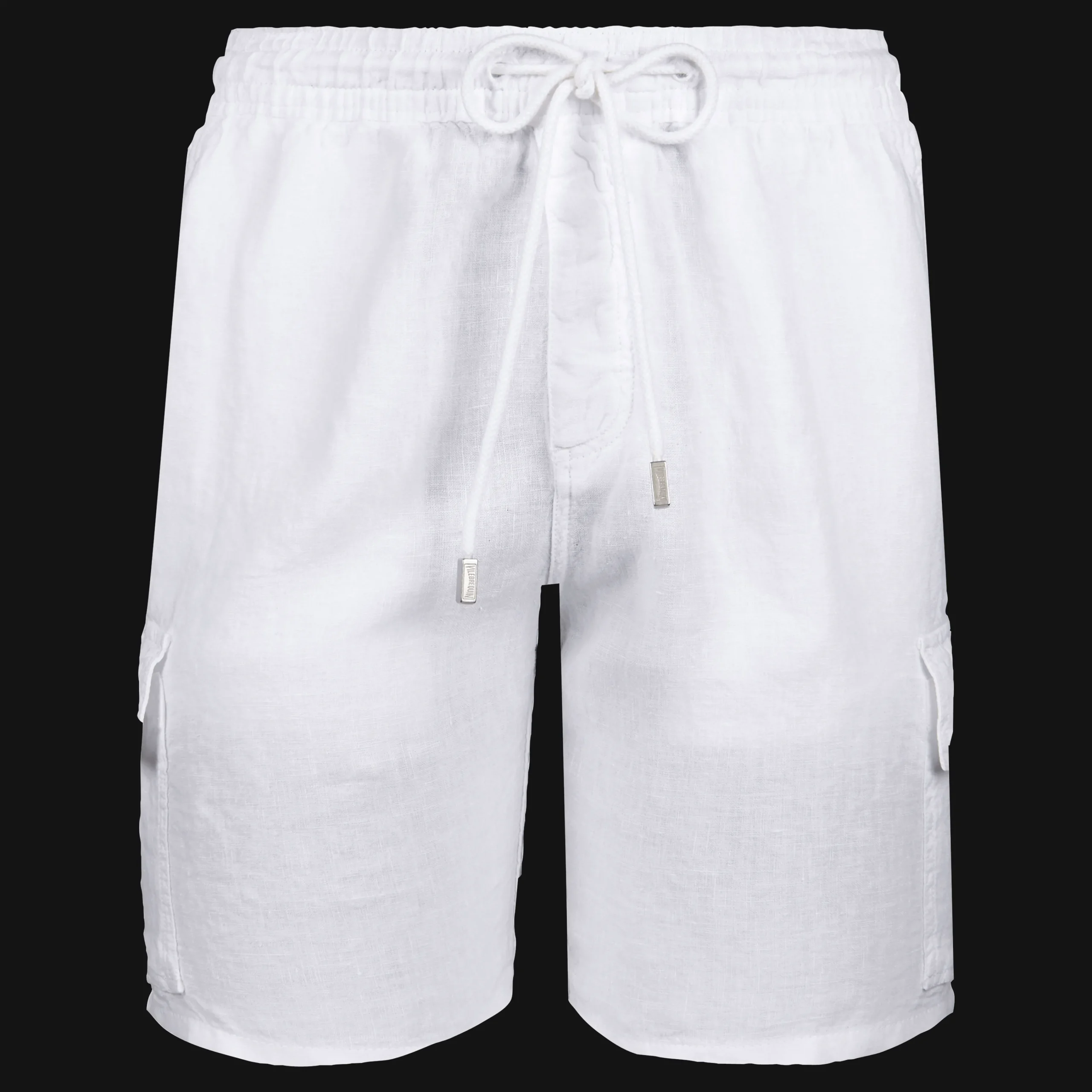 Vilebrequin Men Linen Bermuda Shorts Cargo Pockets*Men Bermuda Shorts