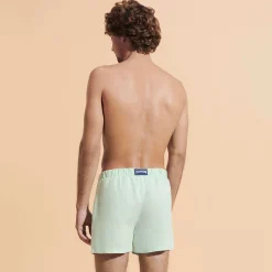 Vilebrequin Men Linen Bermuda Shorts Mineral Dye*Men Bermuda Shorts