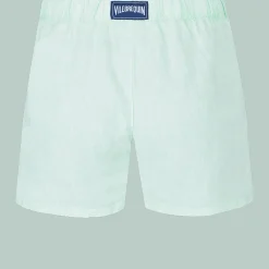 Vilebrequin Men Linen Bermuda Shorts Mineral Dye*Men Bermuda Shorts